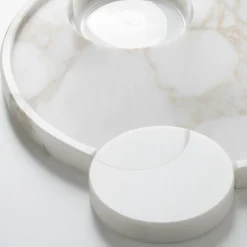 White Marble Entrance Set