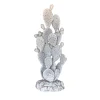 White Prickly Pear Sculpture