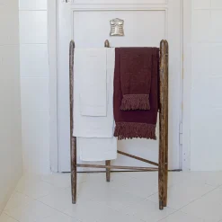 Wine Towel Set with Long Fringe