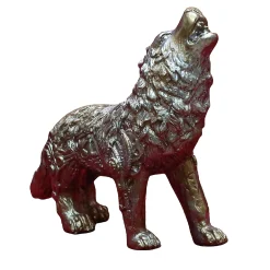 Wolf gearwork Bronze Sculpture