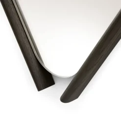 Wood Eye Bis Pair of Mirrors with Solid Oak Frame