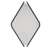 Wood Eye Medium Mirror with Solid Oak Frame