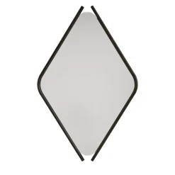 Wood Eye Medium Mirror with Solid Oak Frame