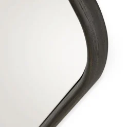 Wood Eye Medium Mirror with Solid Oak Frame