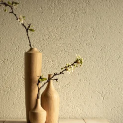 Wooden Sculptural Bottles Set #2