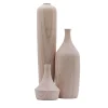Wooden Sculptural Bottles Set #4