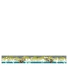 Yellow & Blue Sea Polyester Wallcovering Fabric