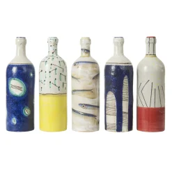 Yellow and Blue Bottle