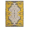Yellow Flower Garden Rug