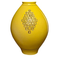 Yellow Vase by Aldo Londi