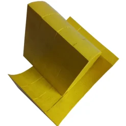 Yellow Wood Magazine Rack by Pietro Meccani