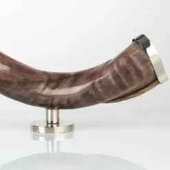 Zebu Horn Decorative Sculpture