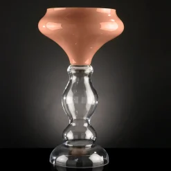 Zeus Cantaloupe Orange Vase