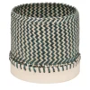 Zig Zag Green Basket