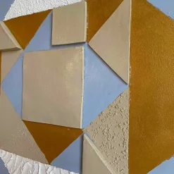 Ziggurat Decorative Panel and Shelf by Mascia Meccani