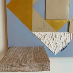 Ziggurat Decorative Panel and Shelf by Mascia Meccani