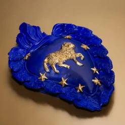 Zodiaco Aries Ceramic Heart